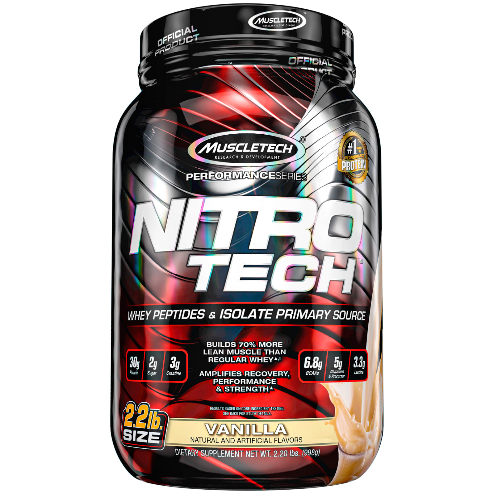 Profitess.fr - Nitro-Tech performance series - MuscleTech - Whey