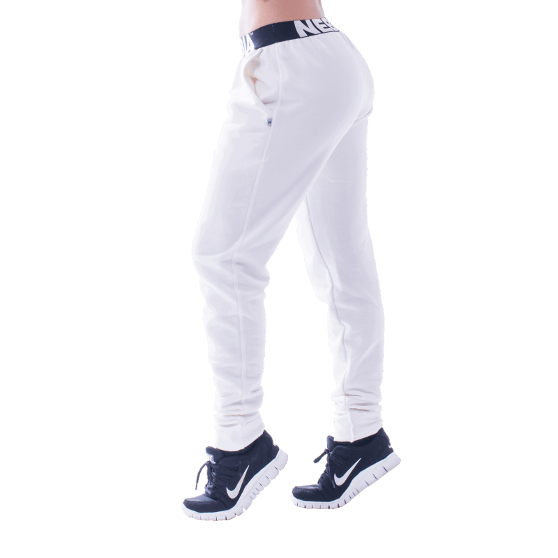 Pantalon deals boyfriend blanc
